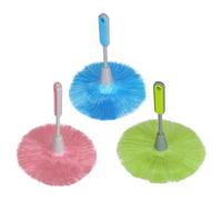 3 Pcs Mini Dusting Wand，Fluffy Microfiber Delicate，Kitchen Duster， Laptop Keyboard Brush，Computer Screen Cleaner Tool