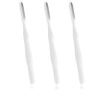 3 Pcs Mini Foot Grater, White Hard Skin Remover Foot Scrubber, Corn Remover for Feet, Foots Callus Removers Corn Removal Tool Foots Care Tools for Gifts and Daily Use
