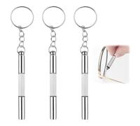 3 Pcs Mini Screwdriver for Glasses, 3 in 1 Tiny Eyeglass Screwdriver Repair Kit Multifunctional Portable Fixing Tool for Glasses,Jewelry,Watches, & Electronics Repair