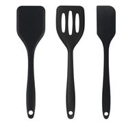 3 PCS Mini Silicone Spatula, Small Spatula Easy to Clean for Frying Cooking Flipping Fish Eggs Pancakes