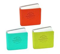 3 Pcs Mini Travel Watercolour Sketchbook Set, Pocket Sketchbook, Pocket Watercolor Notebook 5x5 cm, Square Blank Pages Portable Sketch Pad Journal for Painting, Drawing, Travel Art Practice