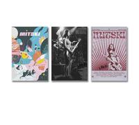 3 PCS Mitski Be The Cowboy Music Album Vintage Wall Art Canvas Posters Room Decorative Aesthetic Poster Print Decor 08x12inch(20x30cm)-3pcs Style-7