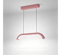 3 Pcs Modern LED Chandelier, 180° No Shadow LED Nail Lamp, 3000K-6000K, Brightness Adjustable Manicure Light for Nail, Tattoos, Eyebrows, Beauty (Height: 0-2000mm)(Pink)
