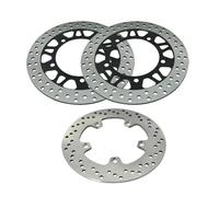 3 PCS Motorcycle Brake Disc Rotor Set Front Rear Compatible With AN650 Skywave 650 650 Models 2004 To 2011