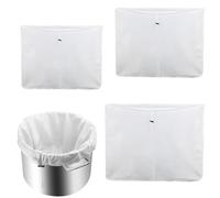 3 PCS Muslin Bags for Cooking, Durable Juicer Bags, Practical Muslin for Jam Making, Fine Mesh Strainer Bag Suitable for Brewing Apples Grains Fruits Grapes