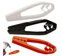 3 Pcs Nail Holder for Hammering Portable Screw Fixing Tools and Plastic Pliers, Nail-Holding Clamp for Woodworking DIY Stable Finger Protection, Hammer and Nails Tool for Easy Hitting Nails