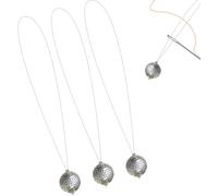 3 Pcs Nano Bead Threader Tool, Hair Extension Loop Pulling Needle Hook, Nano Ring Tool for Hair Extensions, Micro Bead Threader Loop Tool for Feather Hair, DIY Beading, Styling Accessories