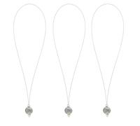 3 Pcs Nano Rings Loop Threader Tool Hair Extensions Tool Micro Loop Nano Beads Styling Accessories Nano Rings Threader Loop Hook Pulling Needle Tool for Hair Extensions