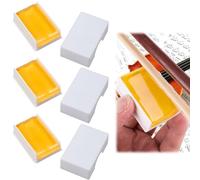 3 Pcs Natural Rosin for Violin Viola Violoncello Cello Fiddle Bow Rosin- Low Dust, Bows String Music Instrument Accessory