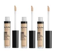 3 Pcs NYX HD Studio Photogenic Concealer | CW 03.5 Nude Beige | Medium Coverage