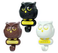 3 PCS Owl Key Holder Creative Adhesive Wall Key Holder Automatic Open Close Eyes Cloud Magnetic Key Holder Multifunctional Wall Mounted Key Holder for Hanging Key Hats Cloth Bags