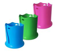 3 PCS Paddle Board Drink Holder,Multifunctional Anti-Dump Paddle Board Cup Surfboard Water Bottle Suitable For Outdoor Fishing Boat Accessories (Blue+Green+Pink)