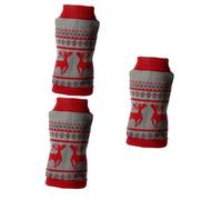 3 Pcs Party Dog Cloth Christmas Puppy Costume Dog Coats Puppy Christmas Costume Christmas Cat Cloth Pet Party Clothes Do