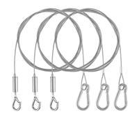 3 Pcs Picture Hanging Wires, Photo Frame Hanging Wire Heavy Duty Picture Hanging Cord for Photo Frame Potted Plants Mirror Clock Artwork (2m)