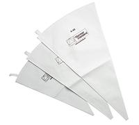 3 Pcs Piping Bags Re-usable Icing Bags Cotton Pastry Bags DIY Cake Decorating Tool for Decorating Cakes Pies Cookies