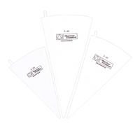 3 Pcs Piping Bags Re-usable Icing Bags Cotton Pastry Bags DIY Cake Decorating Tool for Decorating Cakes Pies Cookies