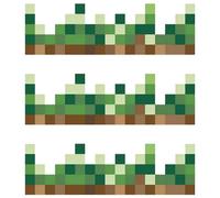 3 Pcs Pixel Wall Stickers, Creative Gamer Wall Decals, Waterproof Self Adhesive Wallpaper, Personalised Gaming Wallpaper for Kids Room Decoration, Gifts for Boys & Girls