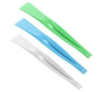 3 PCS Plastic Scraper Tool, Multi-Purpose Plastic Scrapers Non Scratch, Sticker Label Remover Tool, Scraper for Kitchen Cleaning, Sticker, Scratch Dirt, Paint Cleaner
