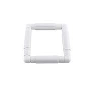 3 Pcs Plastic Square Rectangle Clip Cross Stitch Hoop Embroidery Frame DIY Craft Tool for Sewing, Needlework, DIY Embroidery Craft