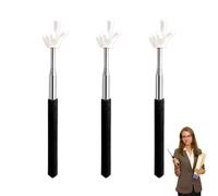 3 Pcs Pointer Finger Stick,Telescopic,Pointers for Kids Reading,Teachers,Extendable Retractable Hand Mini Classroom,for Presentations Teaching Lecture Office Elementary School Kindergarten Teacher