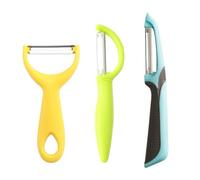 3 Pcs Potato Peeler, Stainless Steel Kitchen Vegetable Fruit Peeler with Potato Eye Remover, Multifunctional Peeler for Apples Carrots Cucumber