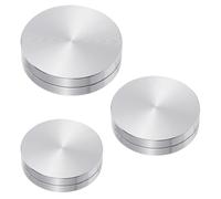 3 Pcs Pottery Trimming Tools, Ceramic Wheel Tools Silver 1set 30mm/38mm/45mm Ceramic Clay Pottery Throwing Trimming Spinner Tool Pottery Finishing Tools and Supplies for Pottery Clay Artist