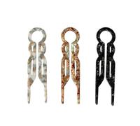 3 Pcs Prestige Hair Pins,Fine U Shaped French Pins,Magic Hairpins,Acetate French Twist Sticks Fork Clips Styling Hairpin Decorative Accessories,Strong Hold Hairs Pins for Women Girls all Hair Styles