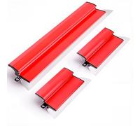 【3 PCS】Professional Stainless Steel Spatula Set 0.5 mm (60/25/25 cm) with Z Handle Ideal Tool for Drywall, Putty and Finishing Application in Decoration and Construction