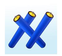 3 Pcs PVC Conveyor Rollers Set - 2.5" Diameter 150mm Length - Unpowered Replacement Rollers for DIY Industrial Applications Fits 100-600mm Lengths Versatile & Reliable