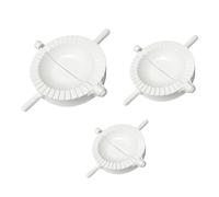 3 Pcs Ravioli Dumpling Maker Set, Manual Chinese Dumpling Pasty Molds Cutter Gyoza Empanada Mould Pie Dough Pastry Wrapper Press Cutter,Gyoza Wrappers,Pie Maker