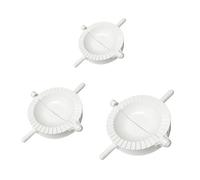 3 Pcs Ravioli Dumpling Maker Set, Manual Chinese Dumpling Pasty Molds Cutter Gyoza Empanada Mould Pie Dough Pastry Wrapper Press Cutter,Gyoza Wrappers,Pie Maker