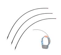 3 PCS Replacement Antennas for Garmin Dog Collar, Standard VHF Long-Range Antenna for Garmin T20, TT25, T5, TT10, TT15, DC50, TB10 Dog Device, Black