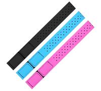 3 PCS Replacement Coros Heart Rate Monitor Armband, Soft Theory Arm Heart Rate Monitor Band, Adjustable Multicolor Band for Theory Fitness