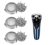 3 PCS Replacement Shaver Heads Compatible with Phillips Series 1000/2000/3000 Electric Trimmer Blades,Stainless Steel Cutting Head Compatible with Philips Series AT8xx/AT7xx/PT7xx