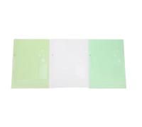 3 Pcs Report Cover with Clip, 40 Sheet Capacity, Clear Thickened PP File Folder for A4 and Letter Size Paper