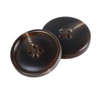 3 Pcs Resin Buttons for Suits and Shirts, DIY Accessories 17-28mm, Color 10, 25mm