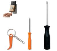 3 Pcs Ring Doorbell Removal Tool Plastic Key, Ring Doorbell Screwdriver | Ring Screwdriver, Ring Doorbell Key Tool for Resetting Compatible Doorbell Systems and Routine Hardware Maintenance