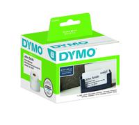 3 pcs - S0929100 Dymo White Black Print Label Roll, 89mm Width, 51mm Height, 300