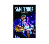 3 PCS Sam Poster Fender Vintage Music Singer Rock Wall Art Canvas Posters Room Decorative Aesthetic Print Decor 08x12inch(20x30cm) Style-2
