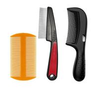 3 Pcs Scalp Comb for Dandruff,Pressable Scalp Sweep Detoxing Comb,Fine Tooth and Head Lice brush for Women Men Scalp Massage Refreshing