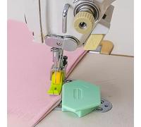 3 PCS Seam Guide for Sewing Machine, 2025 Upgraded Multifunctional Polygonal Hemmer Guide with Scale, Sewing Accessories Supplies Tool,Orange, Pink, Green