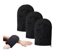 3 Pcs Self-Tanning Application Mitt,Double-Sided Applicator Glove,Prevents Stained Hands and Evenly Applies self tanner for a Flawless, Streak-Free Look, Washable,Reusable