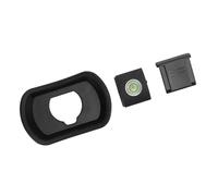 3 Pcs Set Camera Viewfinder Eye Cup Hot Shoe Cover and Bubble Level, Viewfinder Eyecup Eyepiece for GFX100II 100 XH1 XH2S GFX50S X T5 T4 T2 T