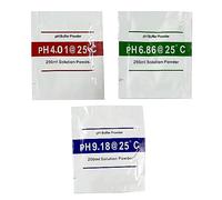 3 Pcs/Set Meter Buffer Solution Powder Suitable for Precise & Easy Calibration Calibration Powder Solution Bookmarks for Books Book Tail