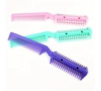 3 Pcs set of Hair Cutting Comb Set, Double Sided Thinning Combs for Barbers and Professional Styling colourful by NM Beauty