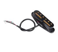 3 PCS Set Single Coil SSS Guitar Pickups, le, Ique Sound & Thetics for ST Electric Guitar (Black)