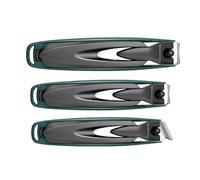 3 Pcs/Set Stainless Steel Toenail Cutter Nails Cutter Set Angled Head Head Fingernail Cutter Nails Cutter Set