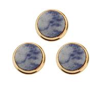3 Pcs/Set Trumpet Finger Buttons Trumpet Cap Screws Instrument Parts Style 7, blue point stone