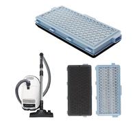 3 PCS SF-HA 50 HEPA Air Clean Filters Replacement for Miele Hoover S4, S5, S6, S8, S8000, S8999, S6000, S6999, S5000, S5999, S4000, S4999, Complete C2, Complete C3, Compact C1, C2 Vacuum Cleaner