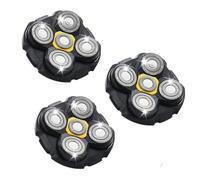 3 pcs Shaver Replacement Blades Compatible with MicroTouch Titanium Head